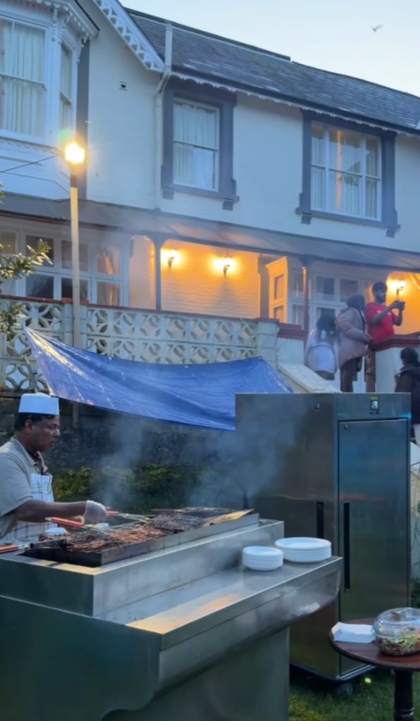 Outdoor BBQ evening with live grilling at The Queens Road Hotel